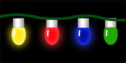 CHRISTMAS LIGHTS In Photoshop - Step 8