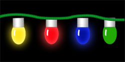 CHRISTMAS LIGHTS In Photoshop - Step 9