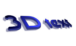 3D Schrift mit Photoshop - Schritt 5