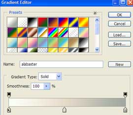 gradient editor